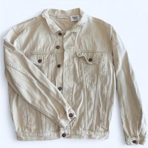 Princess Polly Tan Denim Jacket